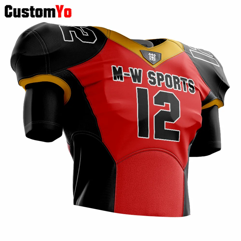 На заказ молодежный футбольный клуб Джерси Удобная печать логотипа имя номер