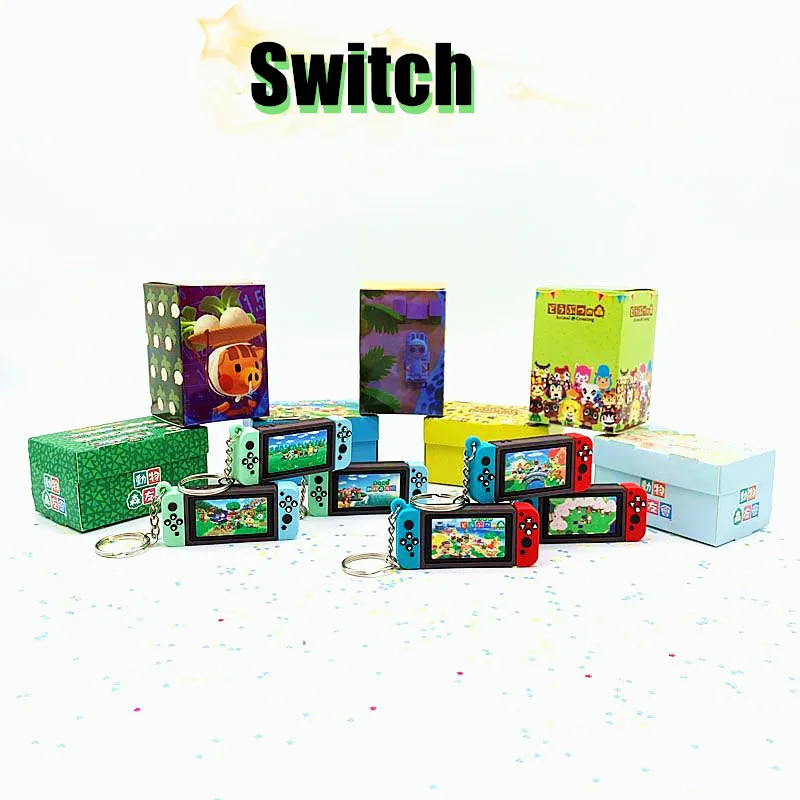 Популярный переключатель животное пересечение том Nook брелок для рюкзака кулон