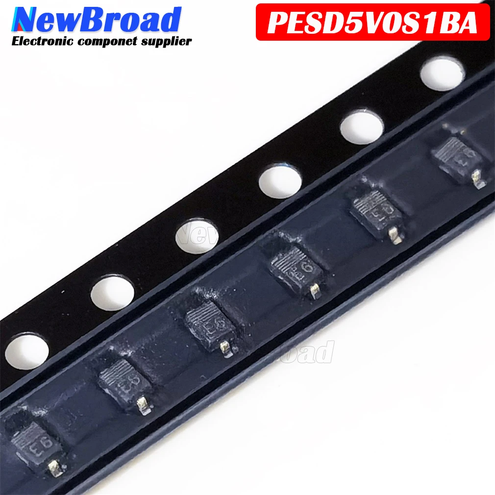 10 шт. PESD5V0S1BA E6 TVS/ESD Электростатическая защита Диодная накладка SOD-323 5 0 в 115