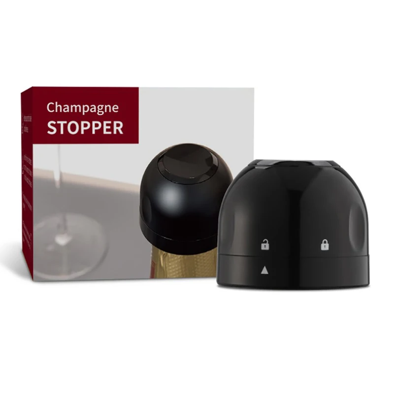 

Red Wine Bottle Cap Stopper Vacuum Sealer Wine Stopper Fresh Wine Keeper Champagne Cork Leak-proof Stopper Kitchen Bar Tool