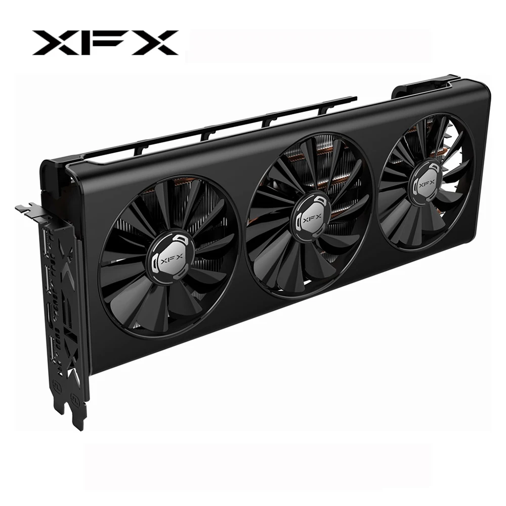 Видеокарта XFX RDNA RX 5700 XT 8 ГБ 2304/2560sp GDDR6 бит игровая видеокарта DirectX 12 графический