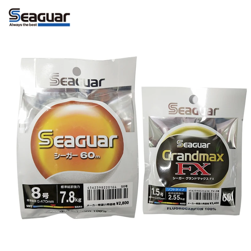 Японская импортная морская оранжевая упаковка фторуглеродная леска черная