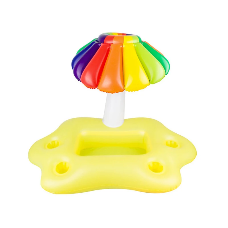 

Summer Party Tray Bucket Pirate Ship Cup Holder Inflatable Pool Float Beer Table Bar Tray Drinking Cooler Beach Swimming Ring