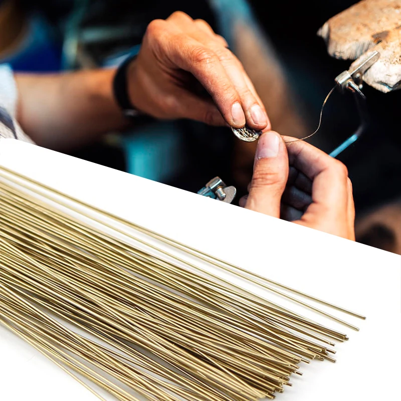 

10/20/30/40/50/100/200PCs No Need Solder Powder Aluminum Welding Rod 0.5mm Brazing Low Temperature Aluminum Solder Soldering Rod