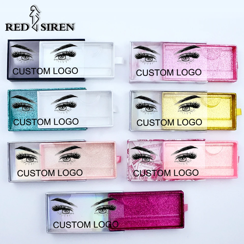 Коробка для ресниц посылка оптовая продажа коробки на заказ с логотипом
