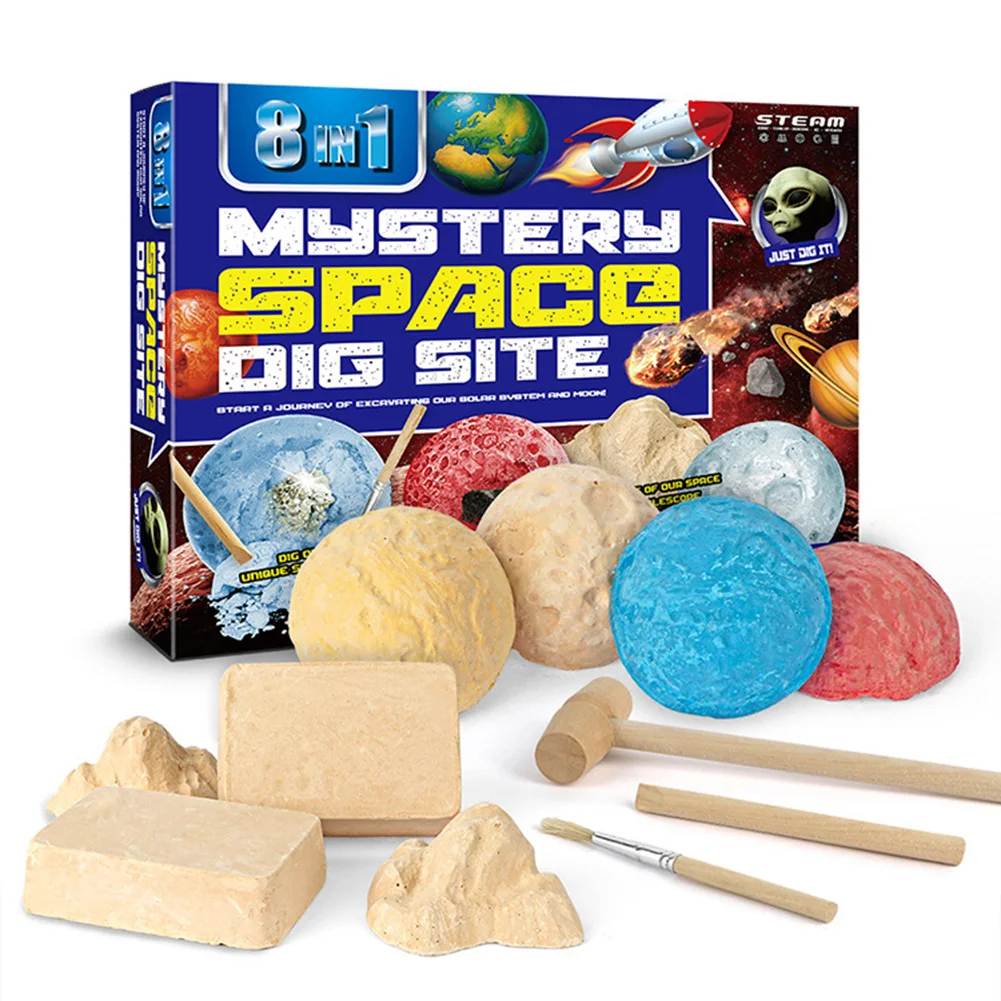 

Kids DIY Excavation Mining Toy Colorful Gem Model Archaeological excavation Educational Game Toys for Children Xmas Gift