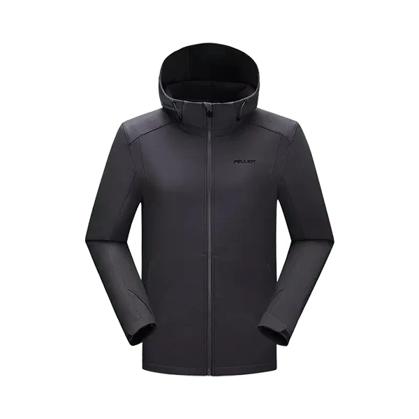 Grey XL Xiaomi Mijia PELLIOT, ветрозащитная, теплая, мягкая, парная куртка, двусторонняя, пуховик, ветрозащитная, водонепроницаемая, для спорта и отдыха - Цвет: Grey XL