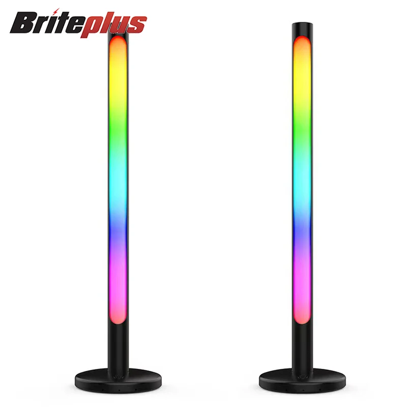 Colorful Atmosphere Lighting Desktop Sound Control RGB Symphony Pickup USB Lamp Home Decoration Strip Bedroom Night Light