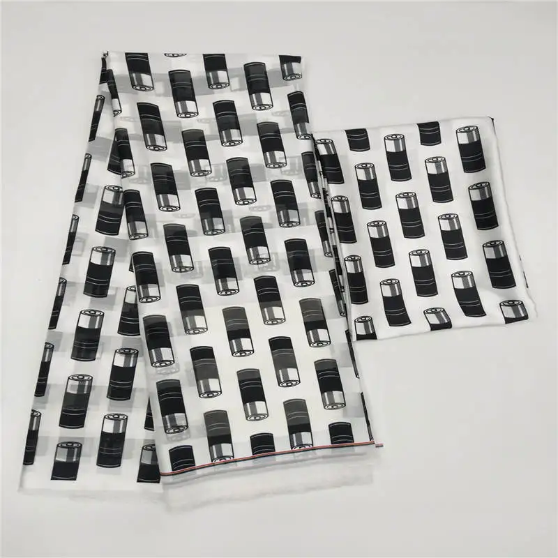 2018 имитация шелковой ткани африканская ткань с принтом оптовая продажа