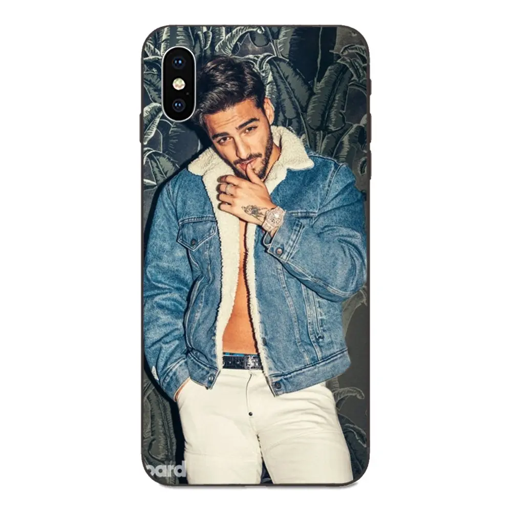 as picture Для Apple IPhone X XS Max XR 4 4s 5 5S SE 6 6S 7 8 Plus Мягкий чехол из ТПУ с принтом для телефона с изображением певицы малума - Цвет: as picture