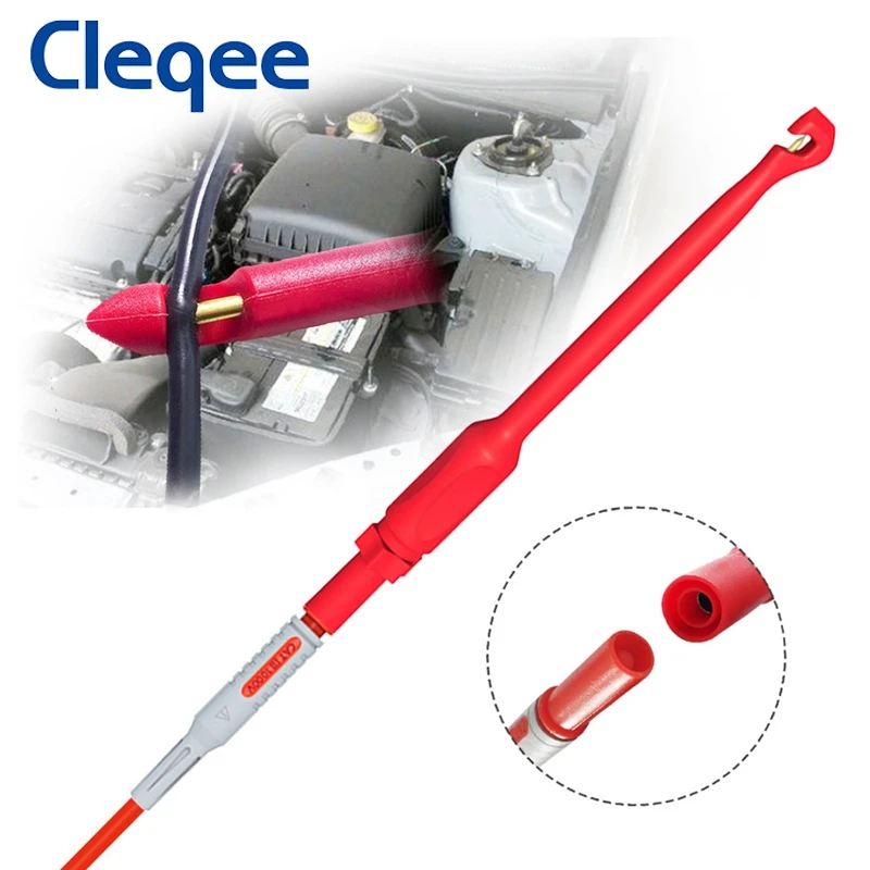 Мультиметр Cleqee P1033B комплект измерительных щупов с 4 мм банановыми разъемами щупы