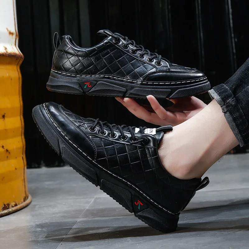 

Новинка осени 2021, Мужская модная повседневная обувь, легкая обувь для вождения, маленький комплект с ушами, легкие кроссовки