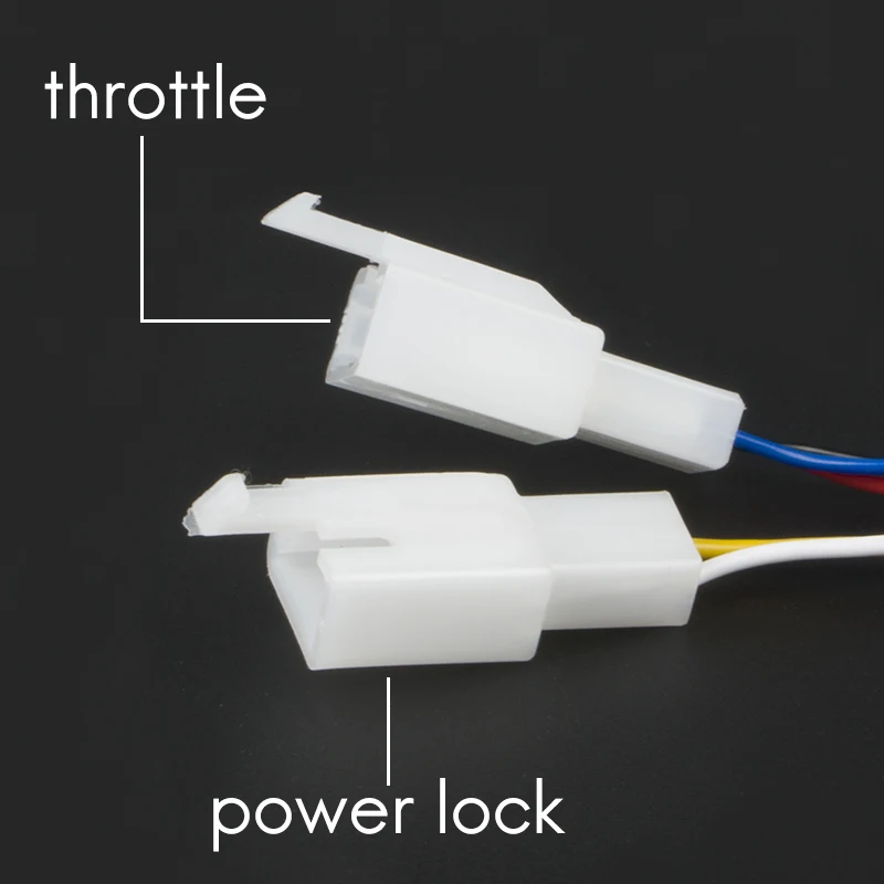 Ручка акселератора KUNRAY 36 В с ЖК дисплеем кнопкой зажигания и индикатором заряда