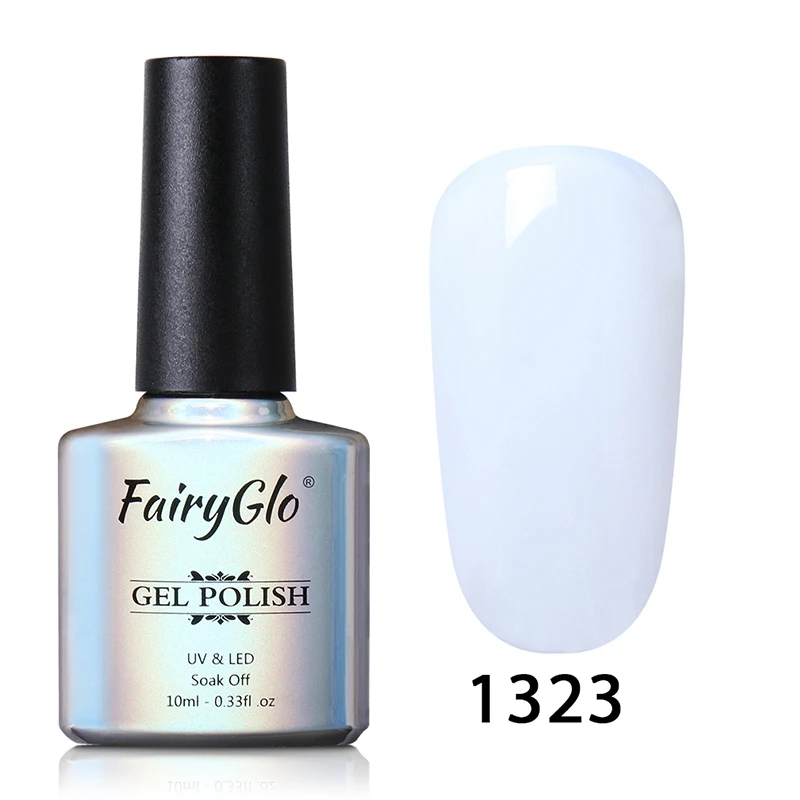 1323 FairyGlo 10 мл Платиновый Гель-лак для ногтей впитывающий блеск Гибридный лак Полупостоянный эмалированный лак для нейл-арта Маникюр для гелей - Цвет: 1323