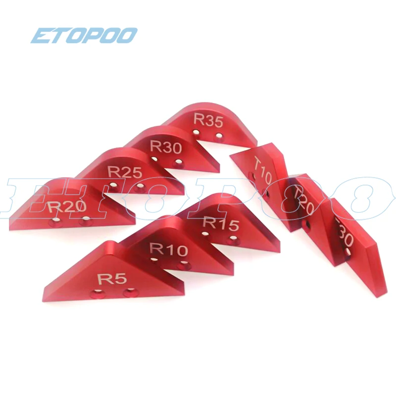 Обрезной станок R закругленный скошенный строительный стол угловой зажим радиус