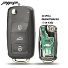 Jingyuqin 3B для VW VOLKSWAGEN Caddy Eos Golf Jetta Polo Scirocco Tiguan дистанционный ключ 434 МГц с ID48 5K0837202AD  5K0837202Q