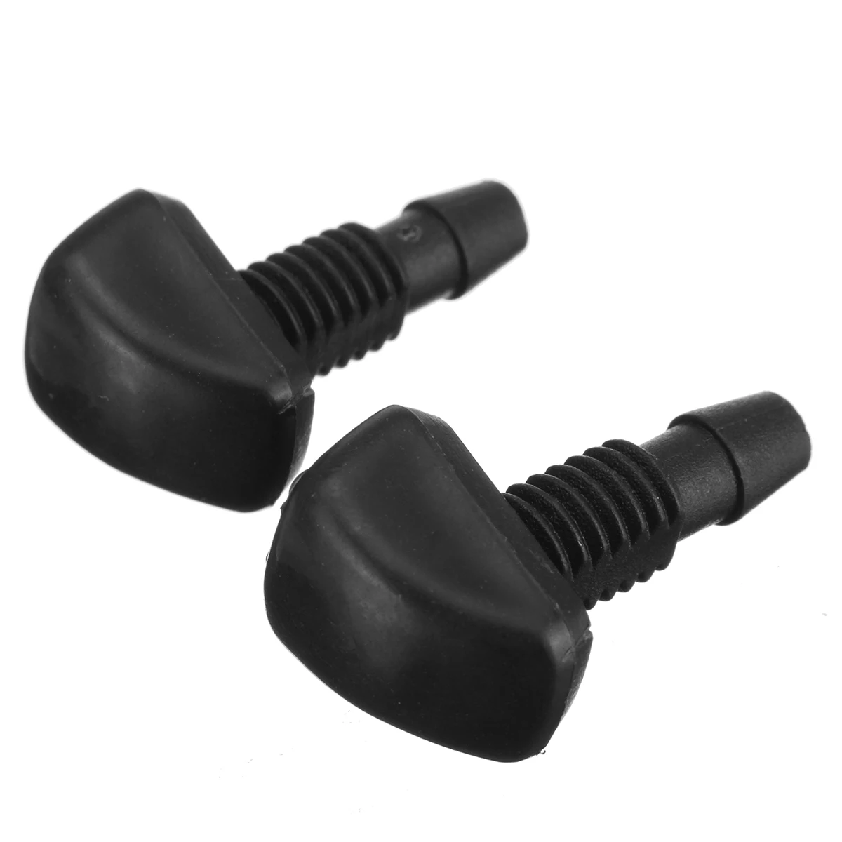 Pair of Universal Car Windscreen Washer Wiper Nozzle Front Window Spray Jet |