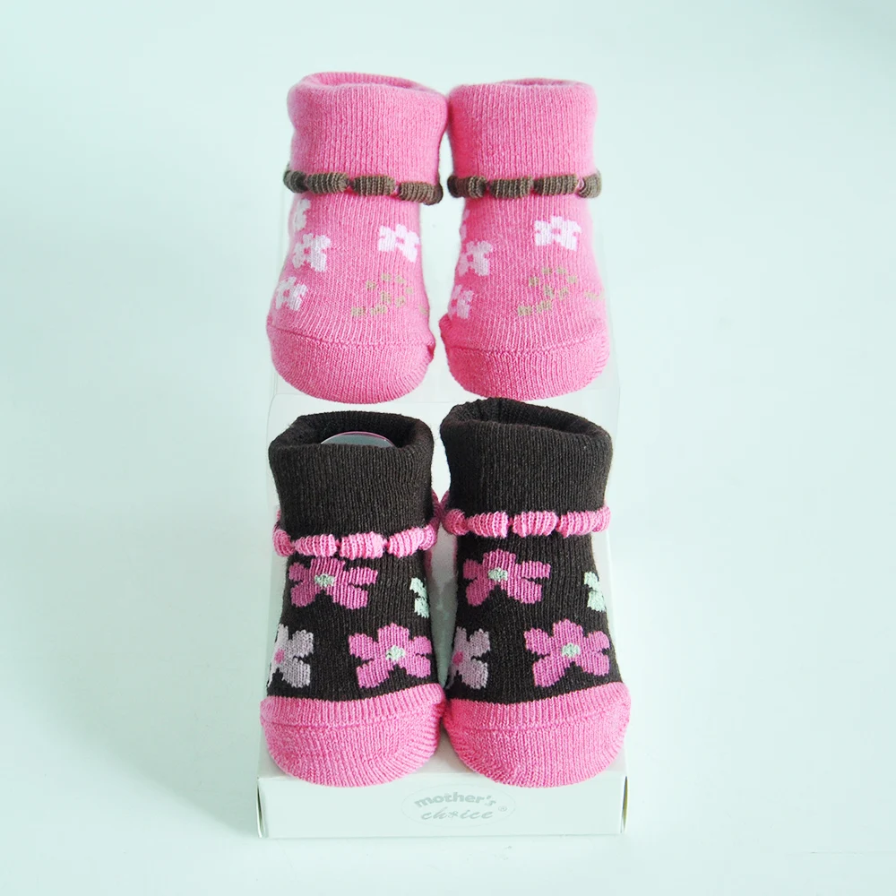 Новое поступление комплект из 2 пар носков для младенцев 0 6 месяцев очень милые