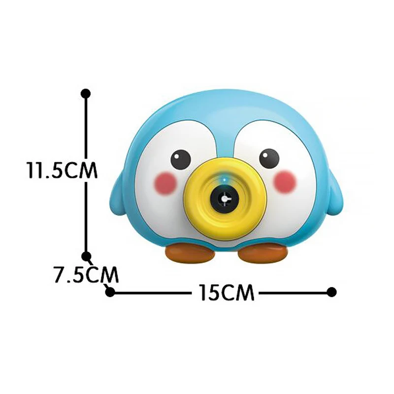 

Bubble Machine Blowing Bubble PlateDonuts For Children Cute Penguin Bubble Set Bubble Water Gun Maker Bubble Outdoor