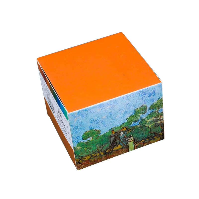 

Ins Landscape Solid Color Memo Pad Non-sticky DIY Planner Material Notespad Background Decorate Paper 230sheets