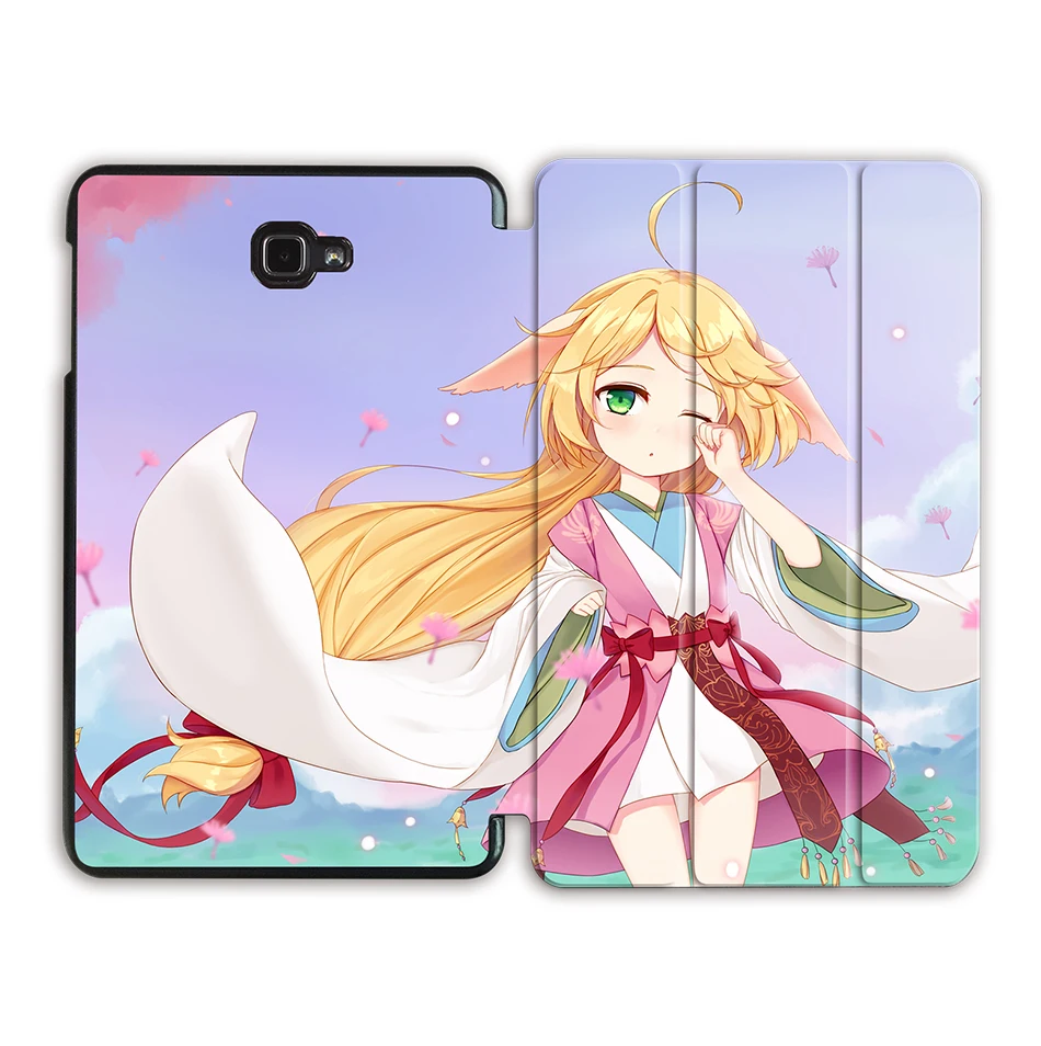 MTT из искусственной кожи чехол для samsung Galaxy Tab A A6 10,1 дюймов T580 T585 SM-T580 SM-T585 пурпурный флип смарт-чехол для планшета - Цвет: SS13