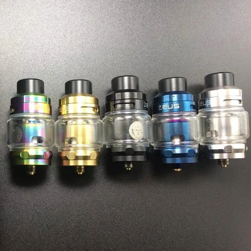 Атомайзер с 0 2/0 4 Ом катушки бак 5 мл электронная сигарета zeus sub ohm rta двойной