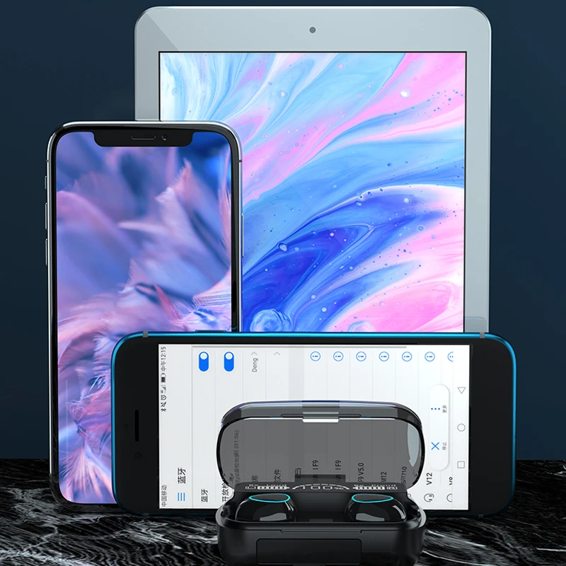 M10 беспроводные наушники Bluetooth водонепроницаемые спортивные для Huawei Iphone OPPO Xiaomi TWS