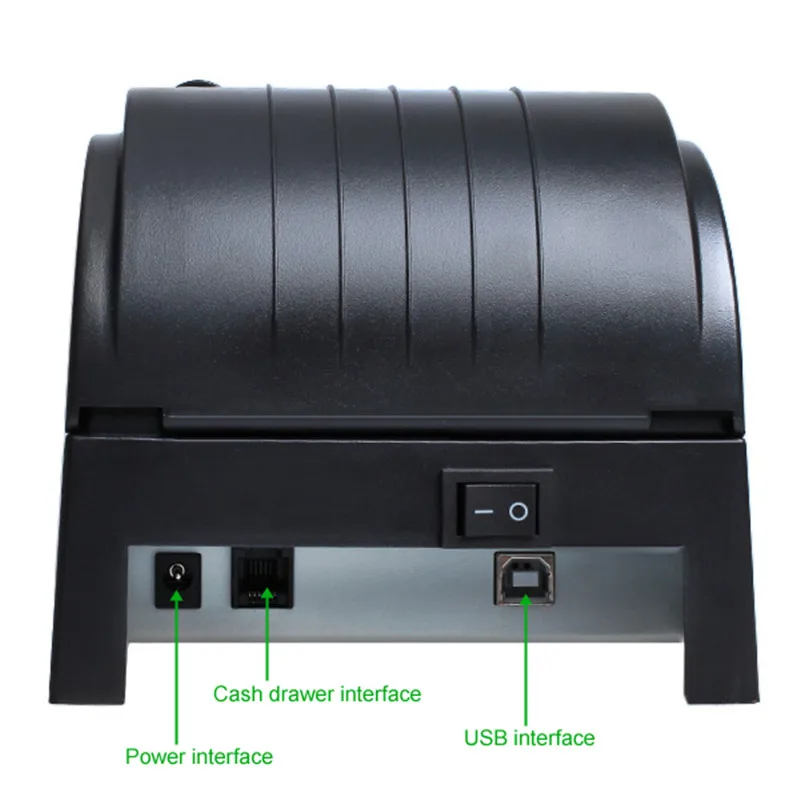 POS термопринтер Мини 58 мм USB чековый принтер для Resaurant супермаркета магазина