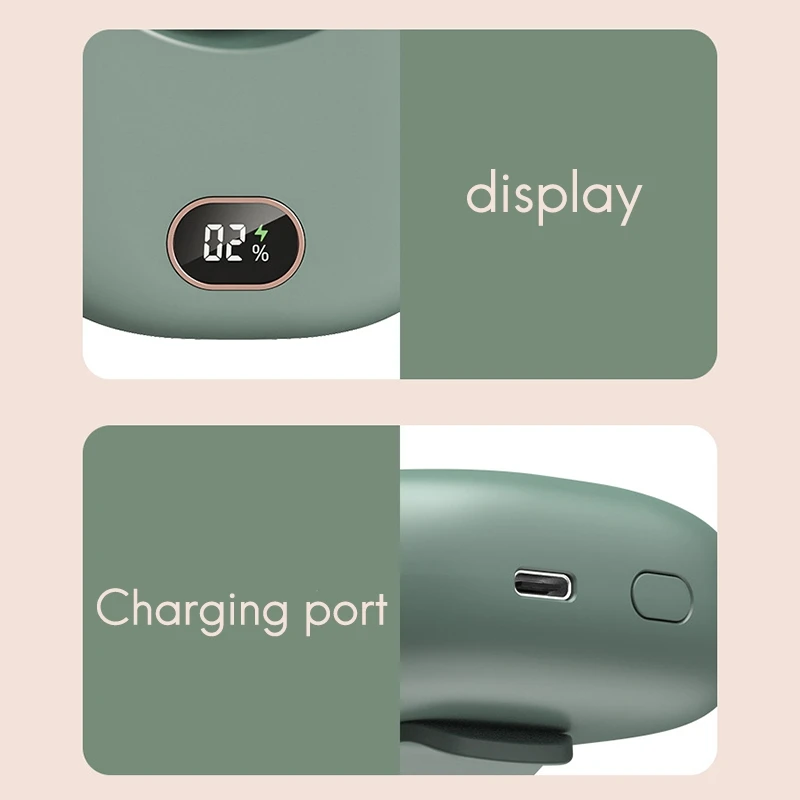 

Fan Mini USB Cooler Rechargeable Ventilador Travel Handheld Silent