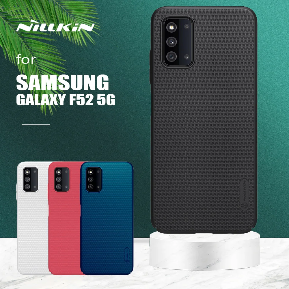 

Для Samsung Galaxy F52 5G чехол Nillkin суперматовый чехол ультра-тонкий жесткий защитный чехол матовый чехол-накладка для Samsung F52 5G чехол