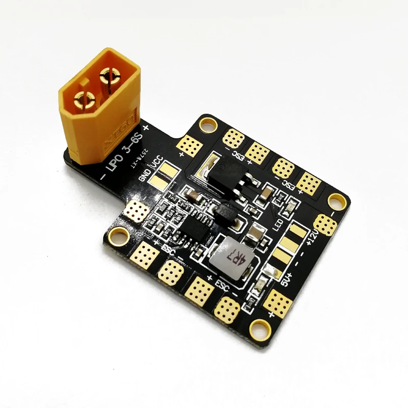 30 5*30 5 мм 3-6S Power Hub PDB XT60 распределительная плата питания PDB-XT60 с BEC 5V/12V для FPV дрона