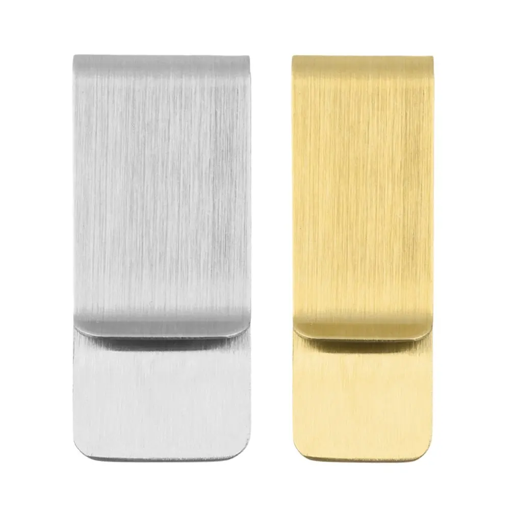 Мужской зажим для денег из нержавеющей стали держатель мужской кошелек зажимы