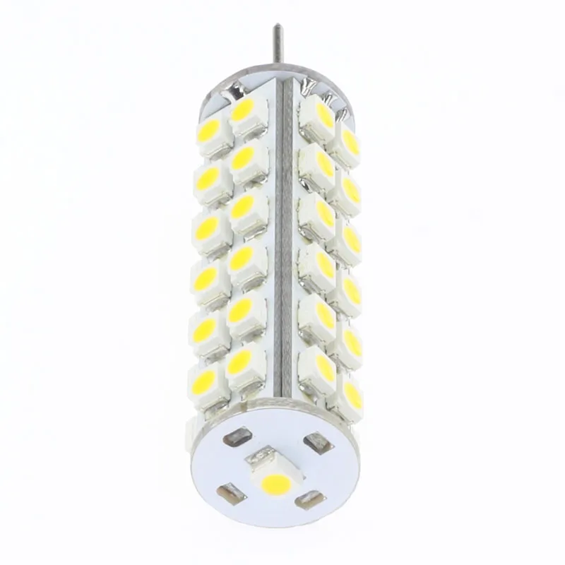 С регулируемой яркостью GY6.35 Led G6.35 кукурузная лампа 51 светодиоды 3528SMD белое свечение, теплое белое свечение, 12V 24V 3W супер яркий светодиод повышенной Мощность освещение 1 шт./лот