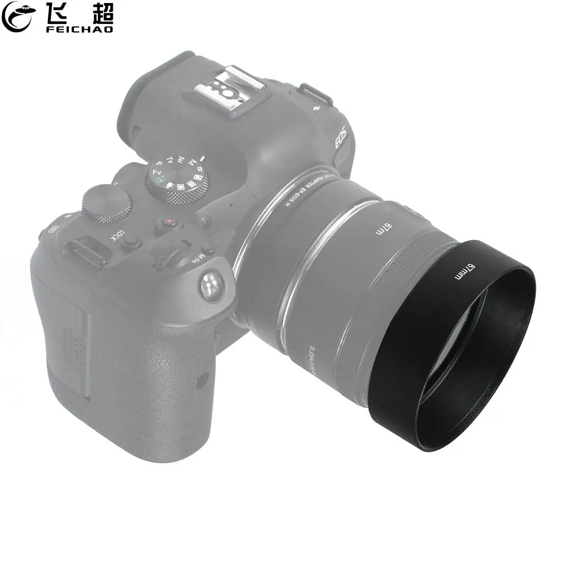 

Standard Full Metal Lens Hood 40.5mm/49mm/52mm/55mm/58mm/62mm/67mm/72mm/77mm for Canon for Nikon Camera Lens Hood Protector