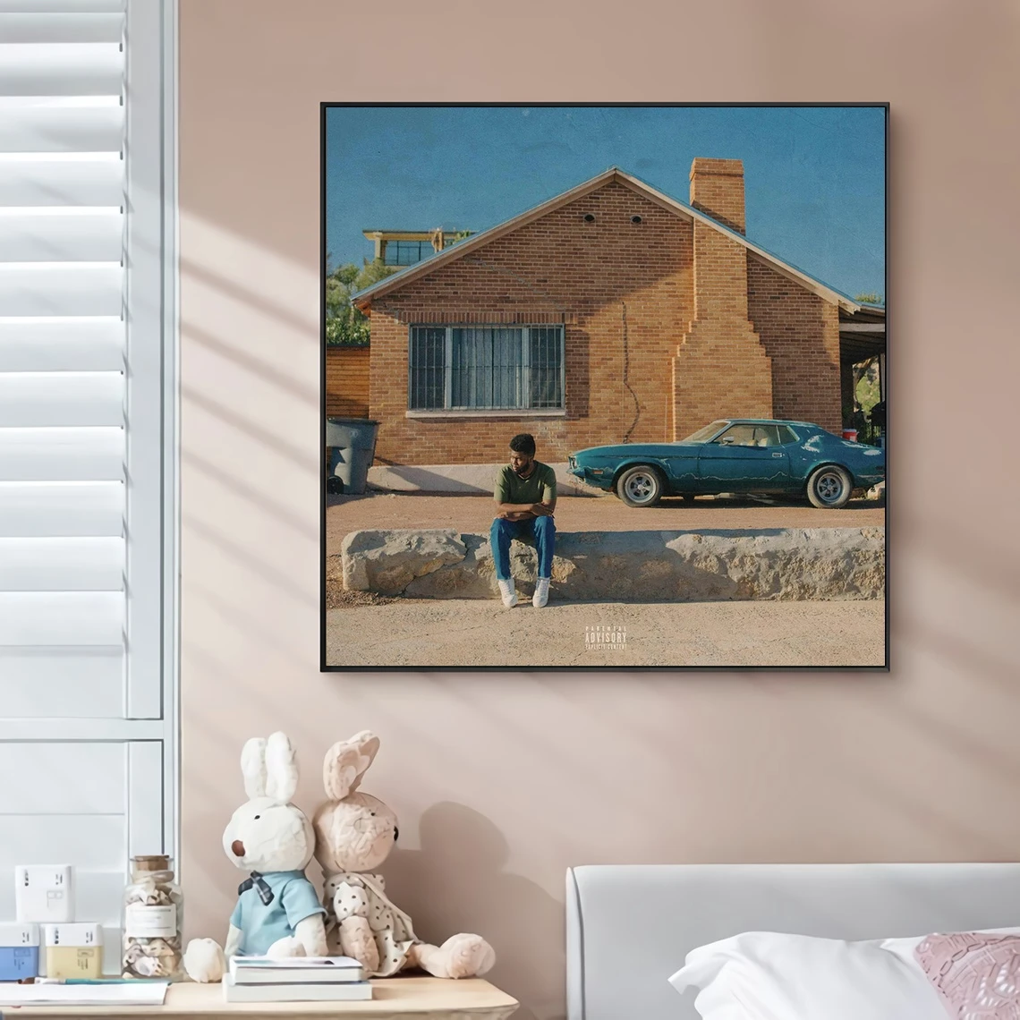 

Khalid better Music Album Cover Canvas Poster Hip Hop Rapper Pop Music Celebrity Wall Painting Art Decoration