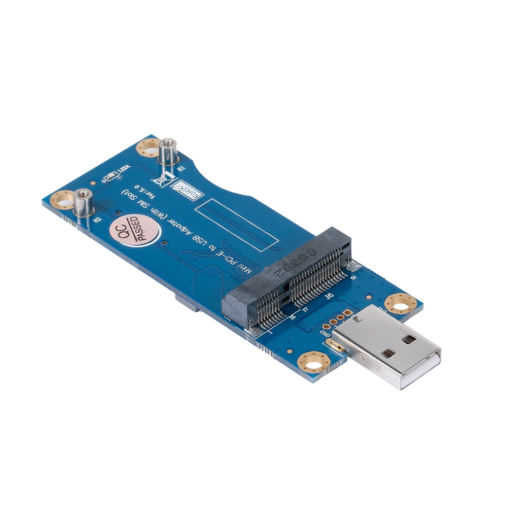 Мини адаптер PCI E к USB тестовый преобразователь WWAN карта 3G/4G модуль со слотом для SIM