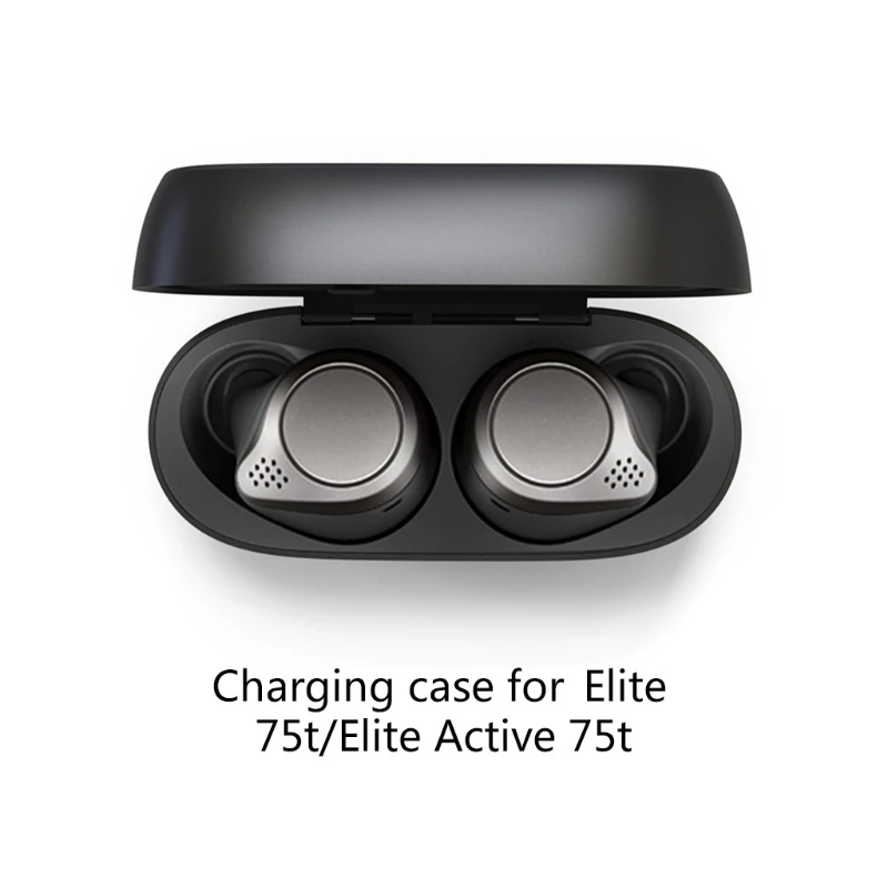 

41QA Charging Case Box for Ja bra Elite 75t/Elite Active 75t Wireless Bluetooth-compatible Earphone Accessory