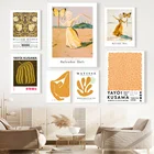 Матисс Вильям Моррис Yayoi Kusama выставка скандинавский плакат настенный художественный Принт Холст Картина настенные картины для декора гостиной