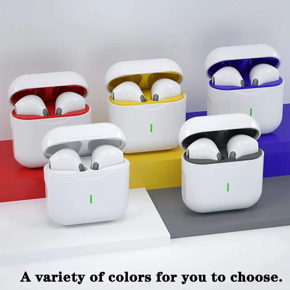 Беспроводные наушники Air Pro 4 TWS миниатюрные Bluetooth 5 0 с зарядным чехлом Спортивная