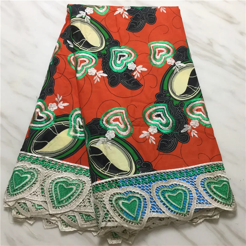 2019 модная голландская африканская ткань с принтом Анкары Тюлевая кружевная