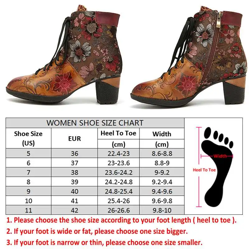 Женские сапоги на молнии SOCOFY черные удобные из натуральной кожи высоком каблуке