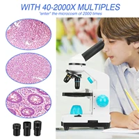 40 2000x magnification student scientific experiment biological microscope strong biological educational microscope