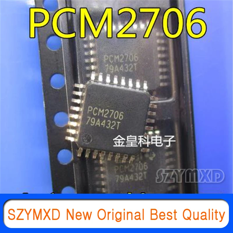 5 шт./лот новый оригинальный PCM2706 PCM2706PJTR PCM2706CPJT PCM2706C QFP32 чип в наличии - купить по