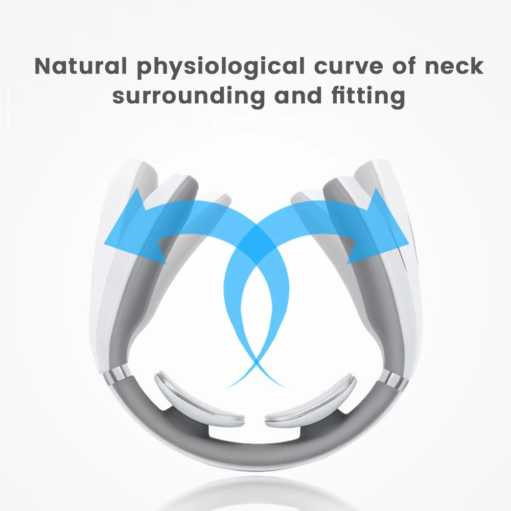 Электрический импульсный массажер для спины и шеи с дальним инфракрасным