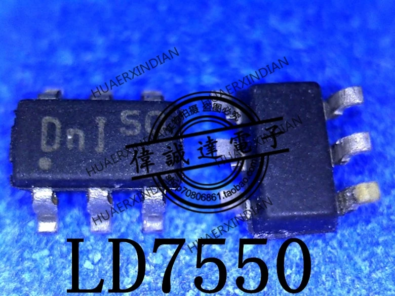 1 шт. новый оригинальный LD7550IL LD7550 Тип DNJ 50 SOT23 6 в наличии реальное