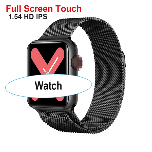 steel black A iwo 12 pro lite Series 5 Smart watches Waterproof Sports Smartwatch ECG Heart Rate Monitor Blood Pressure For Women men kids - Цвет: steel black A