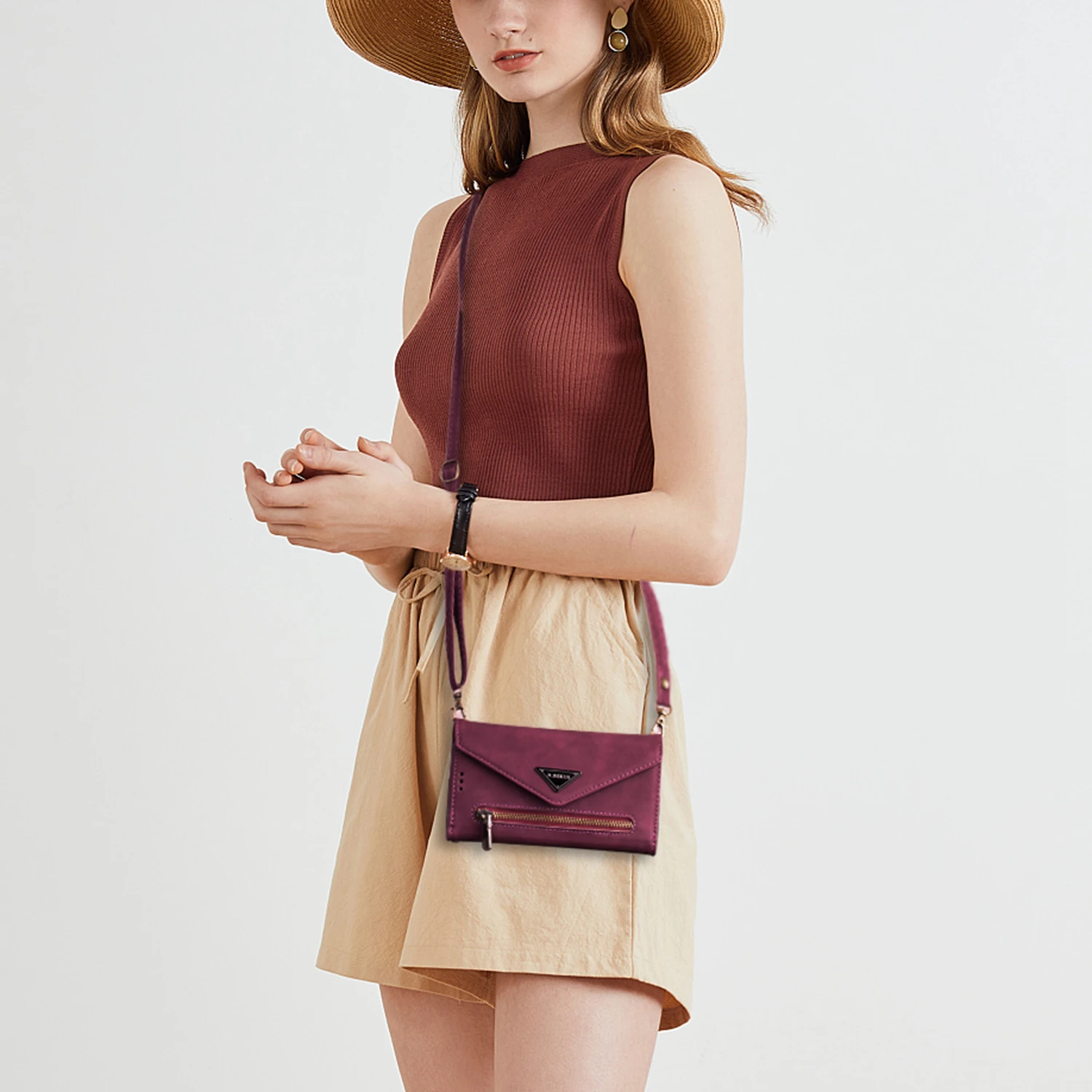 luxury zipper lanyard leather flip case for iphone 13 12 mini 11 pro xr xs max 6s 7 8 plus 5s se 2020 holder wallet stand cover free global shipping