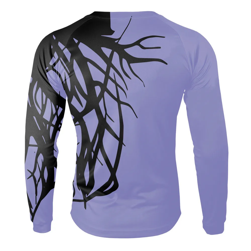 Рубашка для гоночного горного велосипеда трюкового локомотивная рубашка езды по