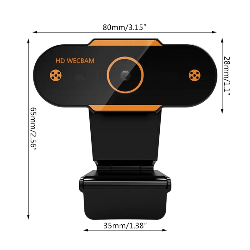 USB 2 0 Компьютерная веб-камера для ПК онлайн видео 1080P HD с микрофоном H05A |