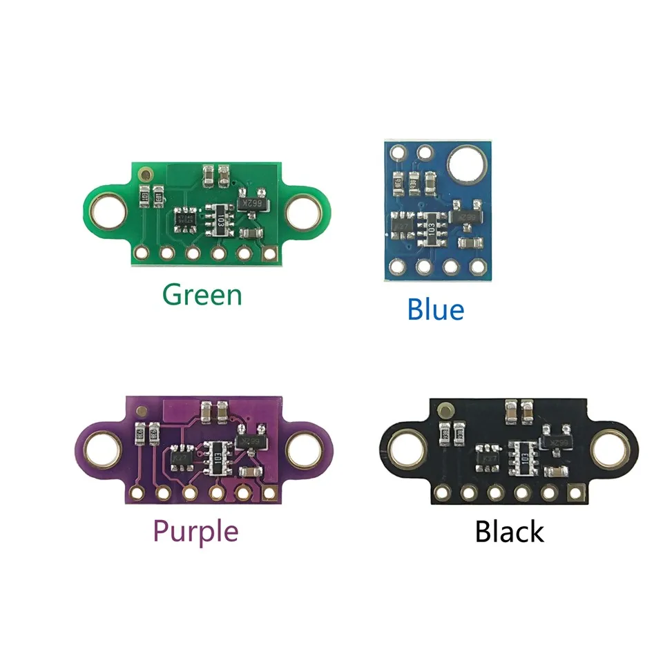 1pcs VL53L0X Time-of-Flight(ToF) Laser Ranging Sensor Breakout 940nm GY-VL53L0XV2 Laser Distance Module I2C IIC